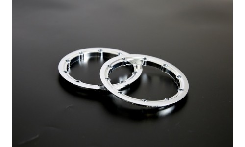 Chrome Outer Beadlocks - 2PCS | Rovan Sports