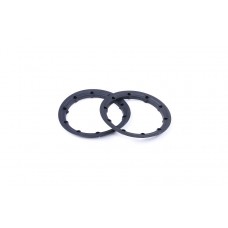 Outer Beadlocks NEW Design BLACK - 2PCS | Rovan Sports