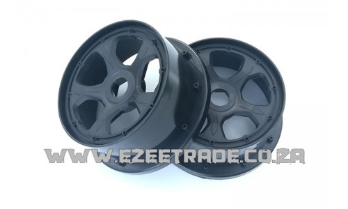 Poison 5 Spoke Rims (Gen 4)  2Pcs Narrow | Rovan Sports