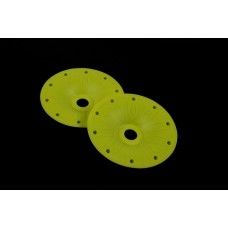 Outer Sealed Beadlocks Front YELLOW - 2PCS | Rovan Sports