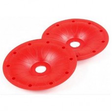 Outer Sealed Beadlocks Rear RED - 2PCS | Rovan Sports