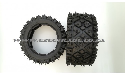 All Terrain NAIL Spiked Tyres REAR │Baja 5B