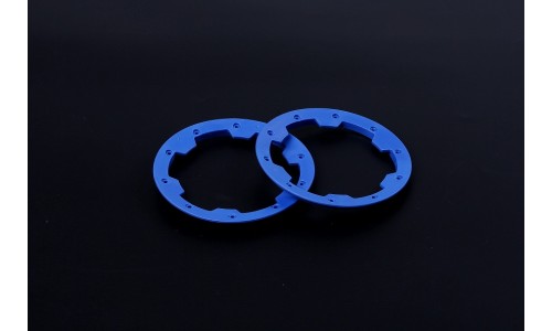 Nylon Outer Beadlocks BLUE - 2PCS | Rovan Sports