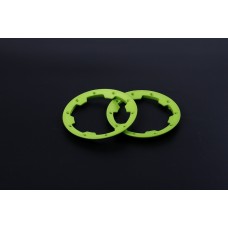 Nylon Outer Beadlocks DARK GREEN - 2 PCS | Rovan Sports