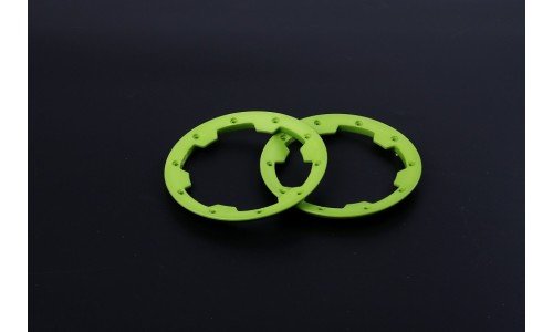 Nylon Outer Beadlocks DARK GREEN - 2 PCS | Rovan Sports