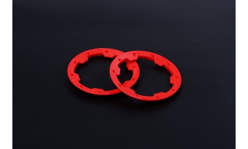 Nylon Outer Beadlocks RED - 2 PCS | Rovan Sports