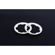 Nylon Outer Beadlocks WHITE - 2 PCS | Rovan Sports