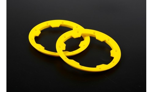 Nylon Outer Beadlocks YELLOW - 2 PCS | Rovan Sports