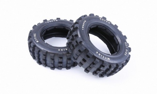 Big Knobby Front Tyres - 5T/5SC/Losi - 2Pcs | Rovan Sports
