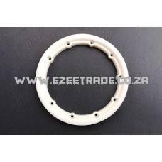 Outer Beadlocks NEW Design WHITE - 2PCS | Rovan Sports