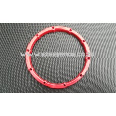 Inner Beadlock Burgundy Red - 2PCS | MadMax RC