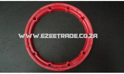 Outer Beadlock Burgundy Red - 2PCS | MadMax RC