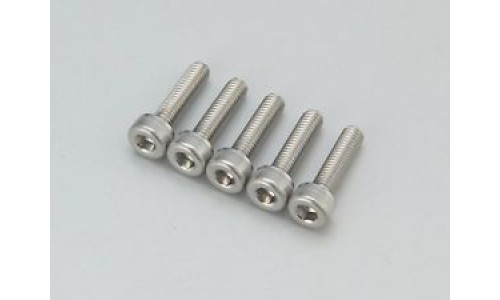3mm Beadlock Screws Stainless - 10Pcs