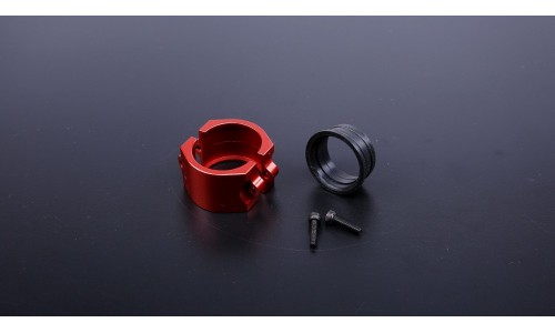 CNC Exhaust Clamp - RED | Rovan Sports