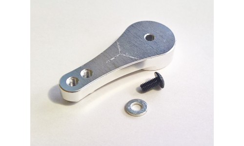 Alloy Steering Servo Arm 17T Big Teeth - SILVER | Rovan Sports