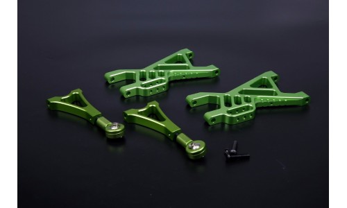Alloy Rear Control Arms Set - GREEN | Baja 5 Alloy Rear Control Arms Set - GREEN | Baja 5