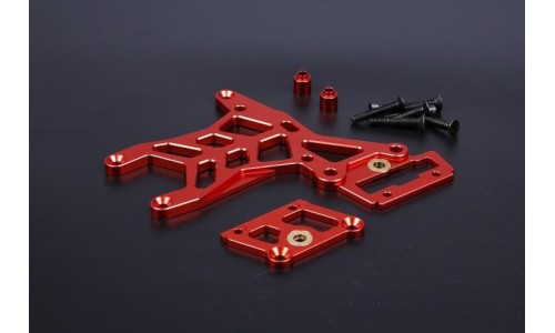 Upgrade Rear Upper Plate - DARK ORANGE | Rovan Sports Upgrade Rear Upper Plate - DARK ORANGE | Rovan Sports