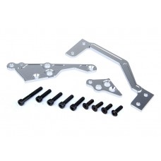 Upgrade CNC Engine Mount Set -Silver | Rovan Sports