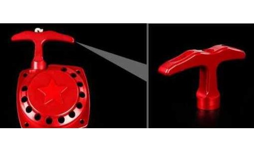 Alloy Three Finger Pullstart Handle - RED | Rovan Sports