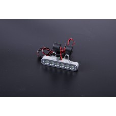 Alloy Rear LED Mount & LED's - SILVER | Rovan Sports