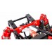 Adjustable CNC Rear Shock Mount - RED | Rovan Sports