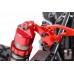 Adjustable CNC Rear Shock Mount - RED | Rovan Sports