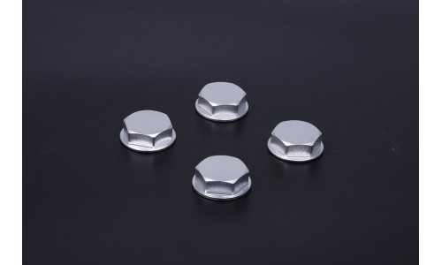 Solid Wheel Nuts - SILVER for Baja 5 | Rovan Sports