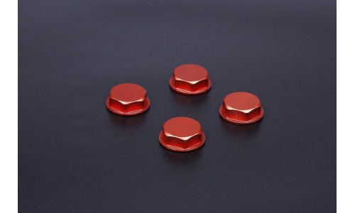 Solid Wheel Nuts - RED for Baja 5| Rovan Sports