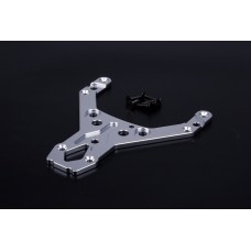 Upgrade Front Upper Plate - SILVER | Rovan Sports