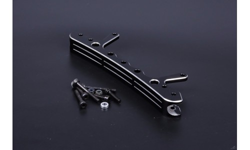 Upgrade Rear Shock Mount - BLACK | Rovan Sports