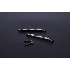 Alloy Rear shock Tower Supports - BLACK | Rovan Sports