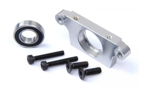 Alloy Main shaft & Bearing Carrier - SILVER | Rovan Sports