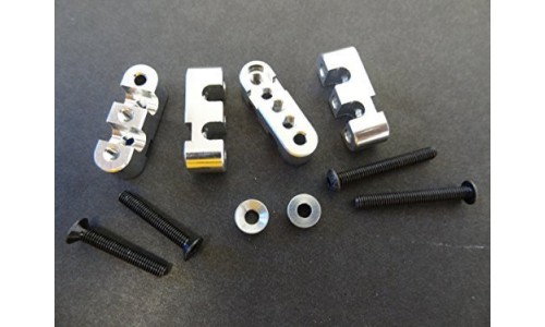 Alloy Rear Sway Rar Buckles - SILVER | Rovan Sports