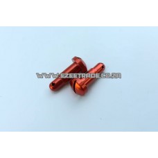 Alloy Gear Cover Fixers - DARK ORANGE | Rovan Sports Alloy Gear Cover Fixers - DARK ORANGE | Rovan Sports