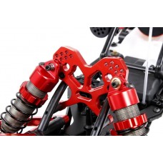 Adjustable CNC Alloy Front Suspension Mount - RED | Rovan Sports