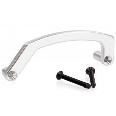 Alloy Engine Mount Fan Cover Crank Case Protector - SILVER | 23-30.5cc Engines