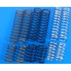 Rear Set Shock Springs Hardened - CHROME │ Baja 5B & 5T