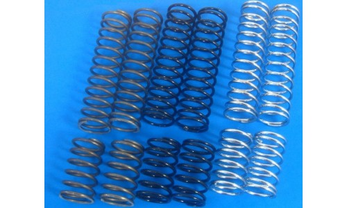 Rear Set Shock Springs Hardened - CHROME │ Baja 5B & 5T