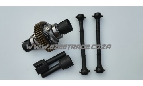 Reinforced Oversize Diff & Drive Shaft Set | Rovan Sports