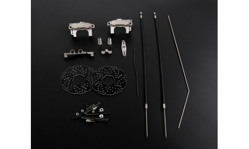 Cable Disc Brakes - FRONT SILVER CNC Alloys | Rovan Sports