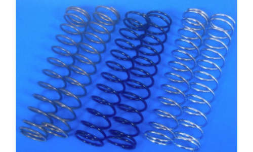 Front Shock Springs Hardenened - CHROME| DDM