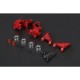 Alloy Front Hub Carrier Set - RED | Baja 5 Alloy Front Hub Carrier Set - RED | Baja 5